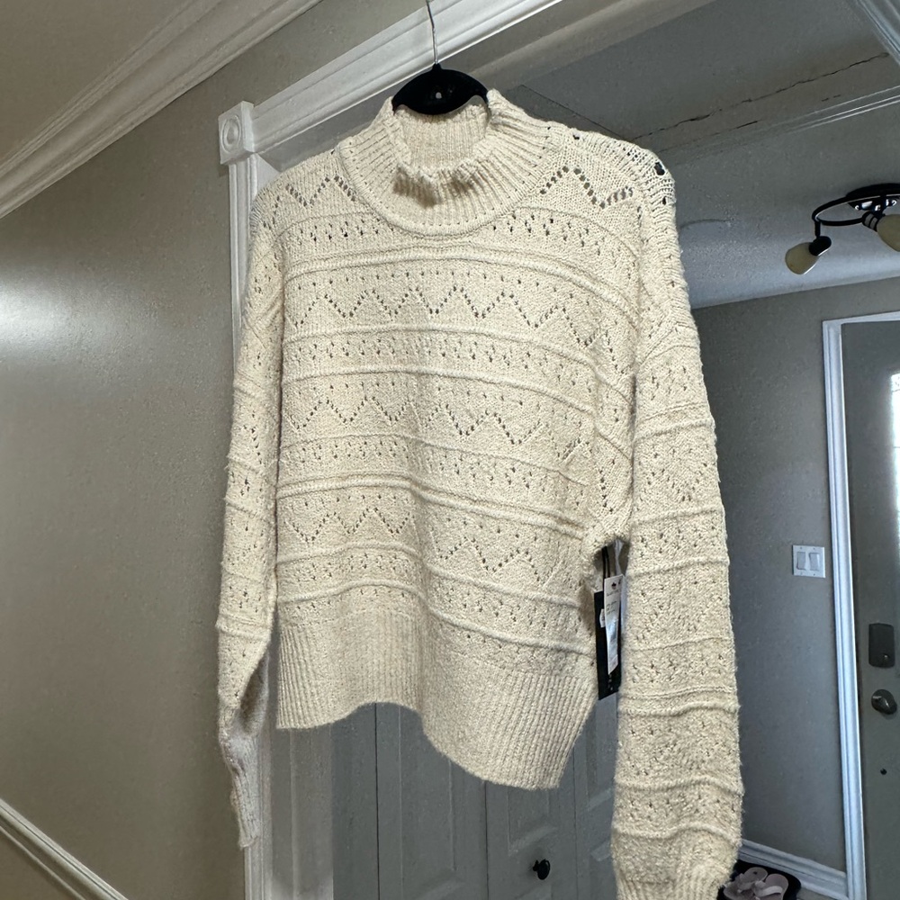 Black Tape Sweater